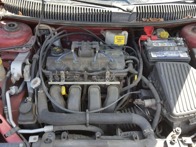 1B3ES56C55D155840 - 2005 DODGE NEON SXT RED photo 7