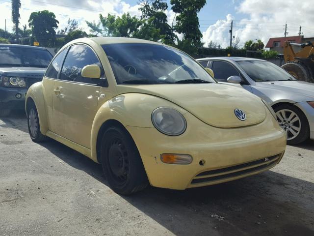 3VWBA21C3XM457237 - 1999 VOLKSWAGEN NEW BEETLE ყვითელი ფოტო 1
