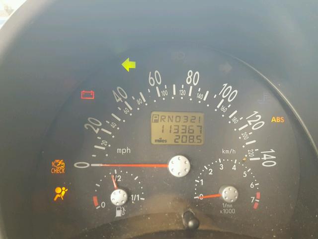 3VWBA21C3XM457237 - 1999 VOLKSWAGEN NEW BEETLE ყვითელი ფოტო 8