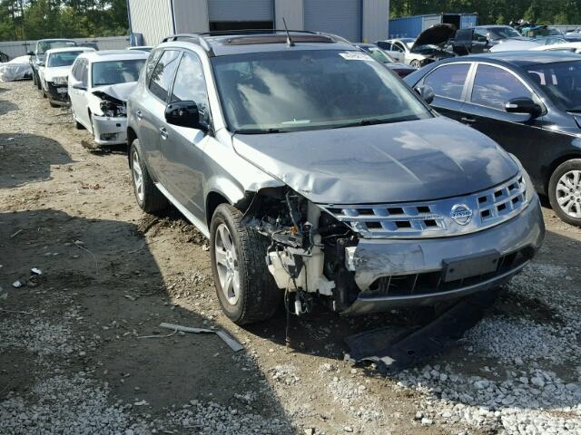 JN8AZ08W75W442883 - 2005 NISSAN MURANO SL GRAY photo 1