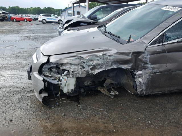 1G1ZC5E08CF152851 - 2012 CHEVROLET MALIBU 1LT 银色 照片 9