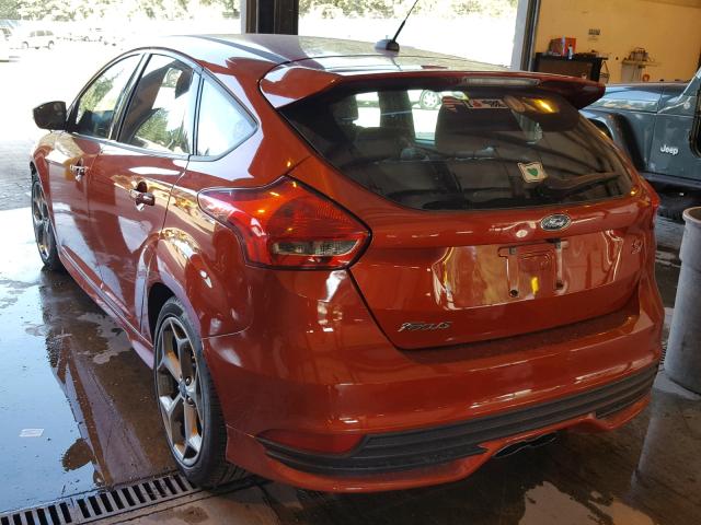 1FADP3L97JL241505 - 2018 FORD FOCUS ST RED photo 3