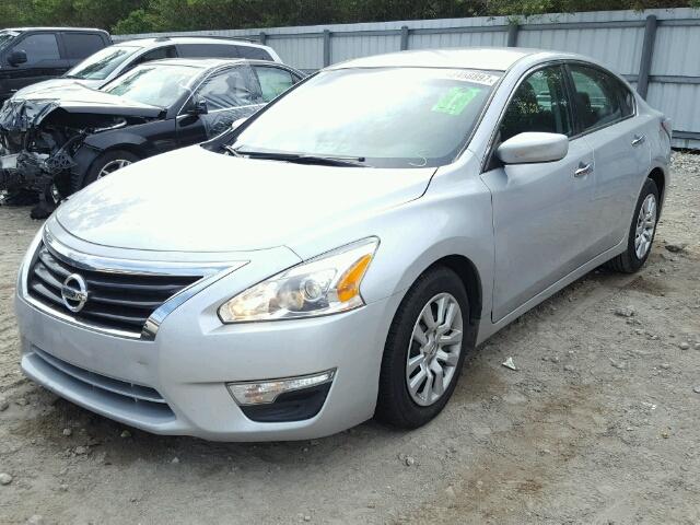 1N4AL3AP9FN375198 - 2015 NISSAN ALTIMA SILVER photo 2