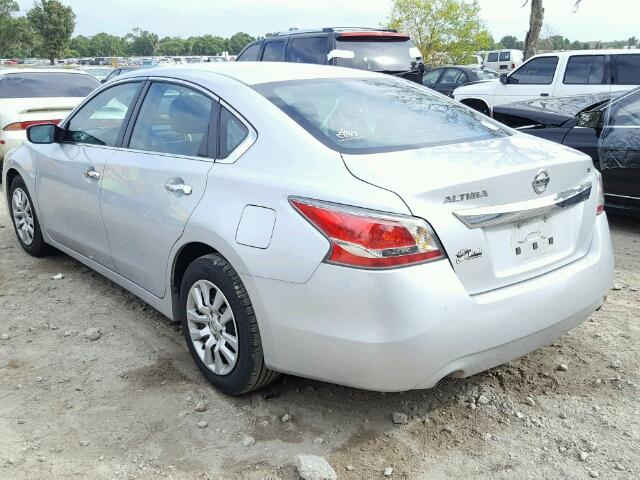 1N4AL3AP9FN375198 - 2015 NISSAN ALTIMA SILVER photo 3