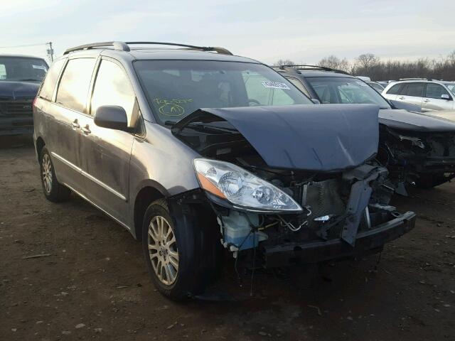 5TDBK22C48S016619 - 2008 TOYOTA SIENNA XLE BLUE photo 1