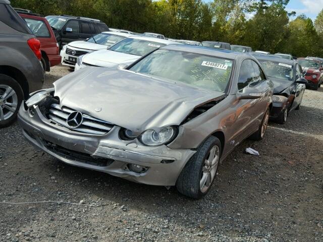 WDBTJ56J16F194596 - 2006 MERCEDES-BENZ CLK 350 GRAY photo 2