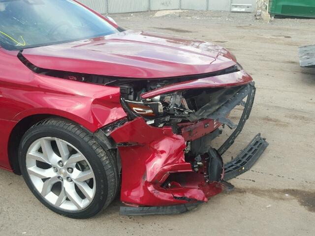 2G1155S38E9309960 - 2014 CHEVROLET IMPALA LTZ RED photo 9