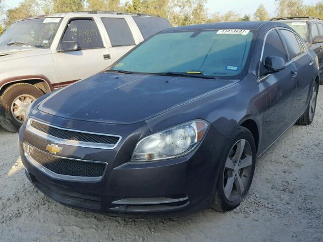 1G1ZC5E00CF333362 - 2012 CHEVROLET MALIBU 1LT SILVER photo 2