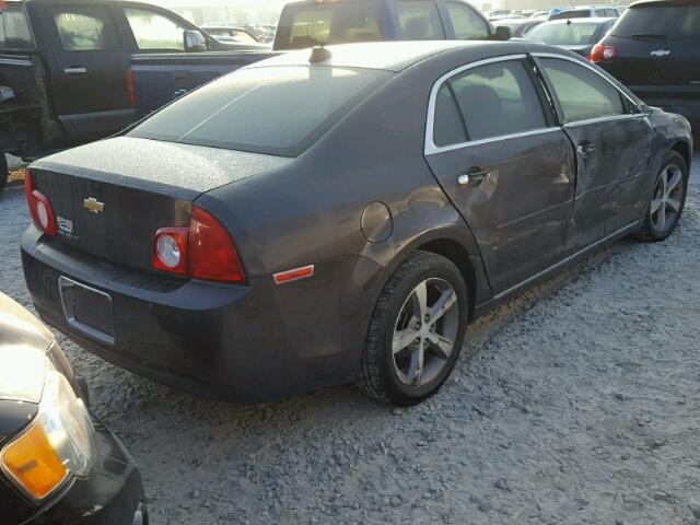 1G1ZC5E00CF333362 - 2012 CHEVROLET MALIBU 1LT SILVER photo 4