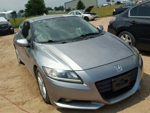 JHMZF1C68BS014715 - 2011 HONDA CR-Z EX SILVER photo 1