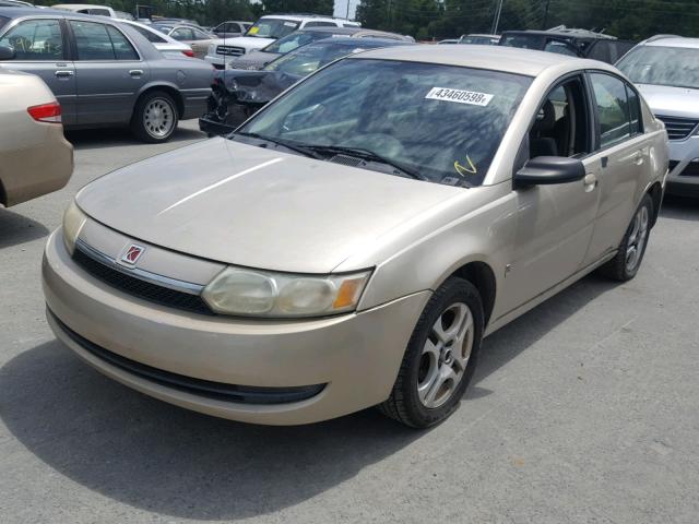 1G8AJ52FX4Z175030 - 2004 SATURN ION LEVEL GOLD photo 2
