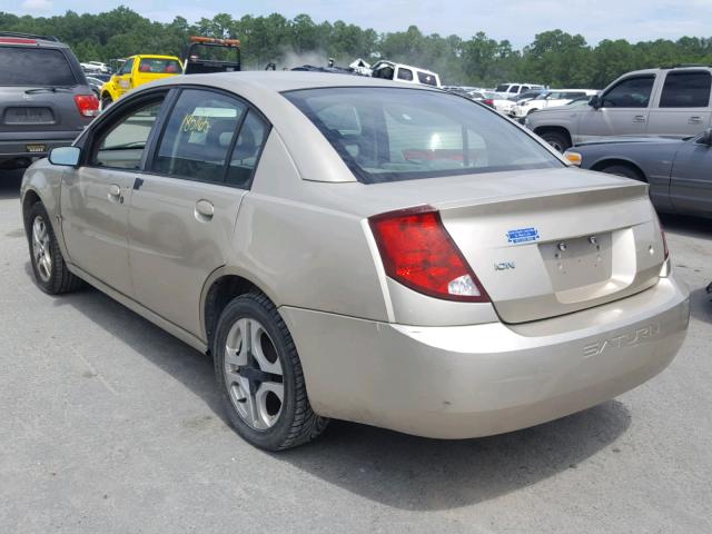 1G8AJ52FX4Z175030 - 2004 SATURN ION LEVEL GOLD photo 3