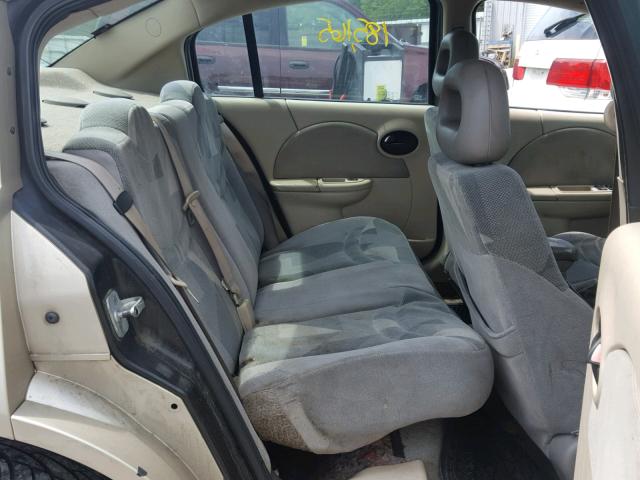 1G8AJ52FX4Z175030 - 2004 SATURN ION LEVEL GOLD photo 6
