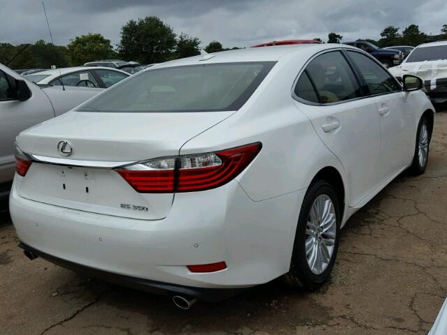 JTHBK1GG5D2052048 - 2013 LEXUS ES WHITE photo 4