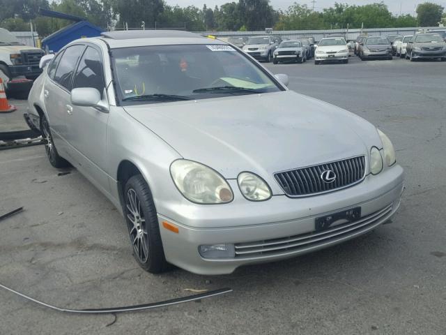 JT8BL69SX20009037 - 2002 LEXUS GS 430 SILVER photo 1