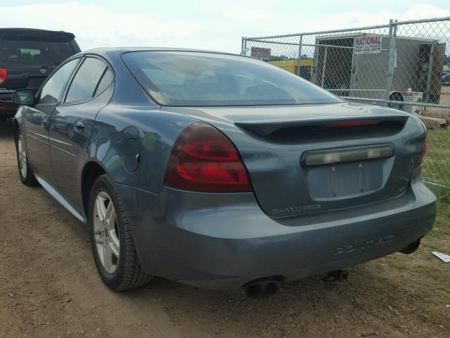 2G2WR554X61205349 - 2006 PONTIAC GRAND PRIX Көк фото 3