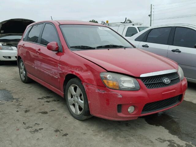 KNAFE161885016010 - 2008 KIA SPECTRA5 5 RED photo 1