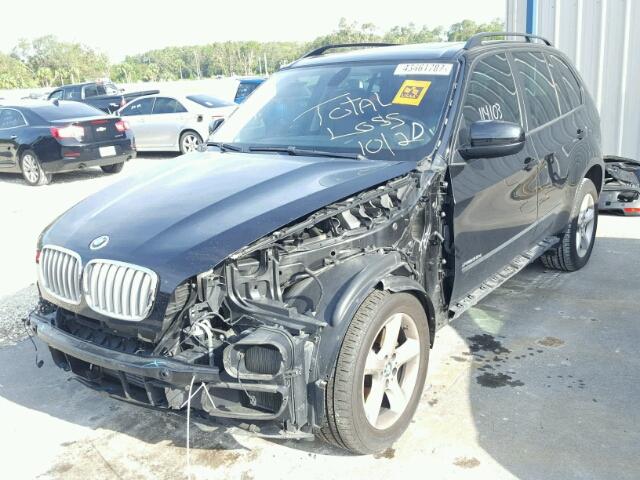 5UXFF035X9LJ97916 - 2009 BMW X5 XDRIVE3 BLACK photo 2