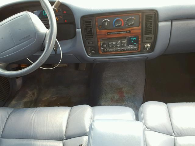 1G1BL52P6SR190580 - 1995 CHEVROLET CAPRICE BLUE photo 9