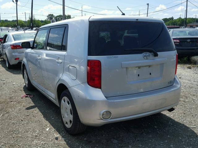 JTLZE4FE2A1107439 - 2010 TOYOTA SCION XB Plata foto 3