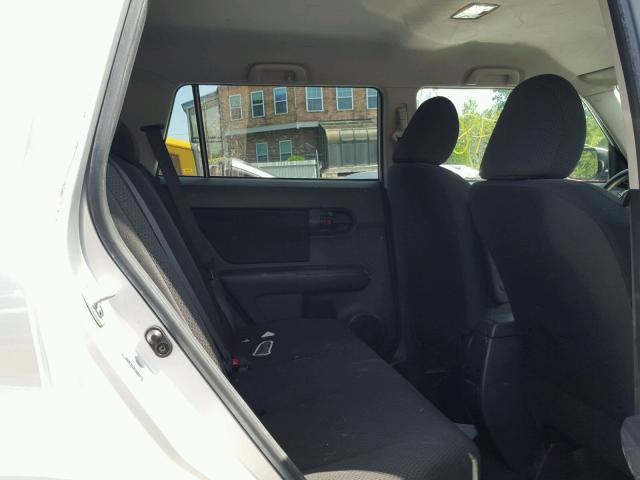 JTLZE4FE2A1107439 - 2010 TOYOTA SCION XB Plata foto 6