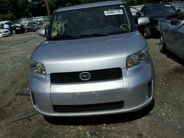JTLZE4FE2A1107439 - 2010 TOYOTA SCION XB Plata foto 9