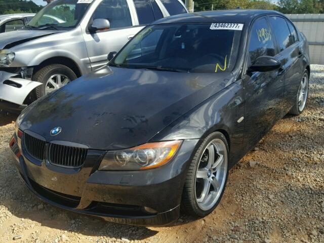 WBAVB17516NH93473 - 2006 BMW 325 I AUTO BLACK photo 2