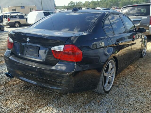 WBAVB17516NH93473 - 2006 BMW 325 I AUTO BLACK photo 4