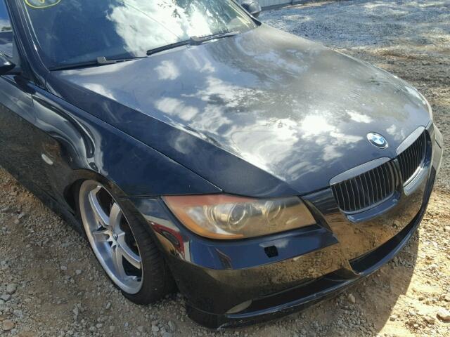 WBAVB17516NH93473 - 2006 BMW 325 I AUTO BLACK photo 9