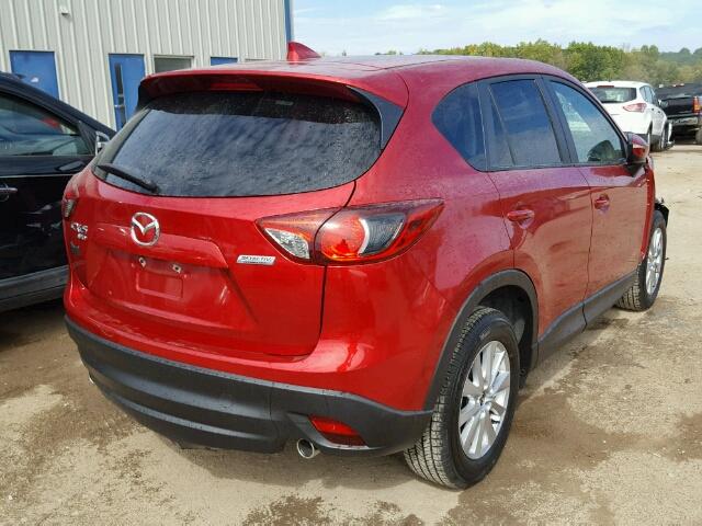 JM3KE4CY3G0797249 - 2016 MAZDA CX-5 RED photo 4