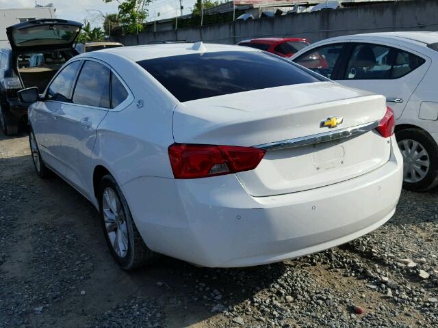 1G1125S35EU133719 - 2014 CHEVROLET IMPALA LT WHITE photo 3