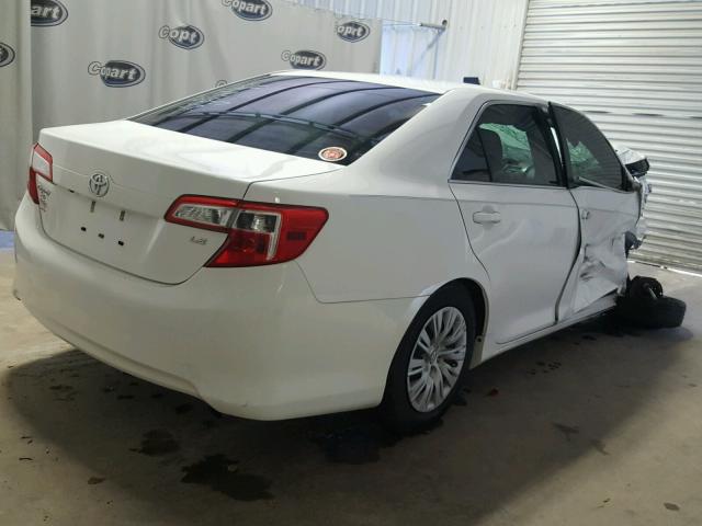 4T1BF1FK8EU823194 - 2014 TOYOTA CAMRY WHITE photo 4