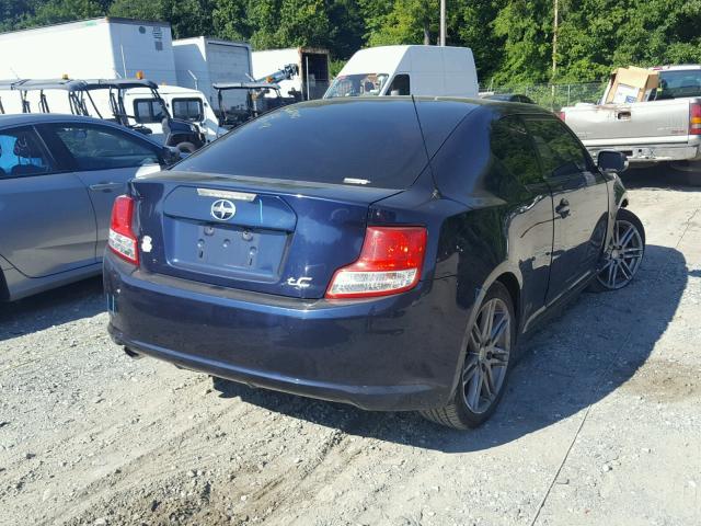 JTKJF5C75C3033175 - 2012 TOYOTA SCION TC 蓝色 照片 4