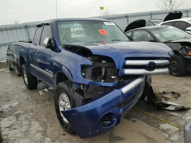 5TBRT34176S482192 - 2006 TOYOTA TUNDRA ACC BLUE photo 1