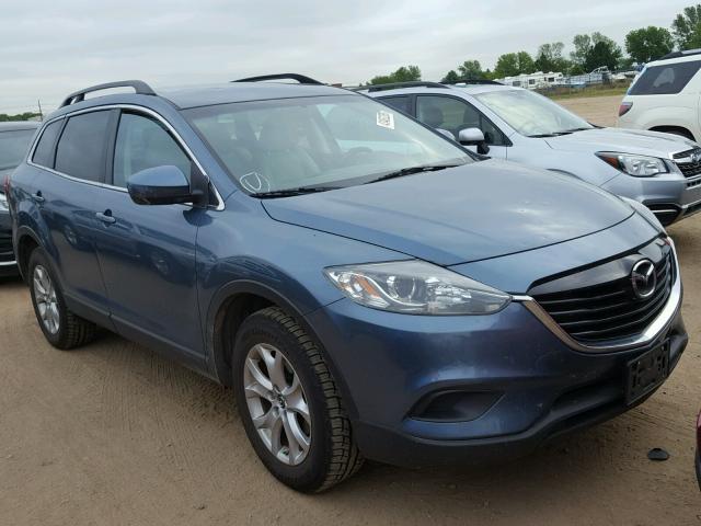 JM3TB3CA6F0464407 - 2015 MAZDA CX-9 TOURI BLUE photo 1