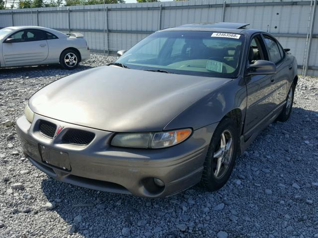 1G2WP52K32F118100 - 2002 PONTIAC GRAND PRIX თაფლისფერი ფოტო 2
