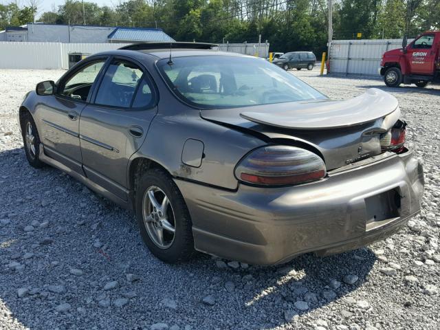 1G2WP52K32F118100 - 2002 PONTIAC GRAND PRIX თაფლისფერი ფოტო 3