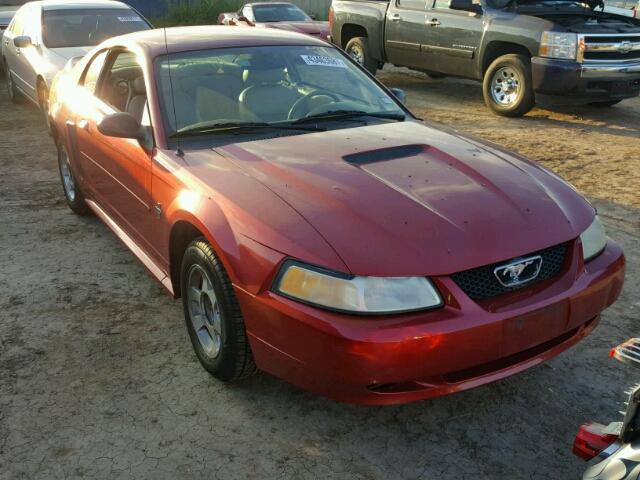 1FAFP4043YF271326 - 2000 FORD MUSTANG RED photo 1