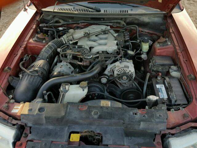 1FAFP4043YF271326 - 2000 FORD MUSTANG RED photo 7