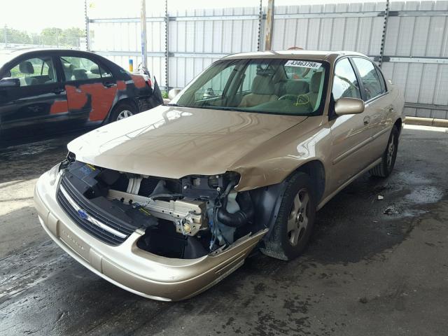 1G1NE52J13M596025 - 2003 CHEVROLET MALIBU LS ოქროსფერი ფოტო 2