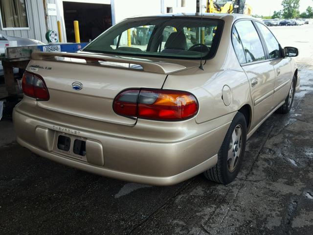 1G1NE52J13M596025 - 2003 CHEVROLET MALIBU LS ოქროსფერი ფოტო 4