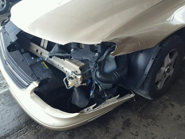 1G1NE52J13M596025 - 2003 CHEVROLET MALIBU LS ოქროსფერი ფოტო 9