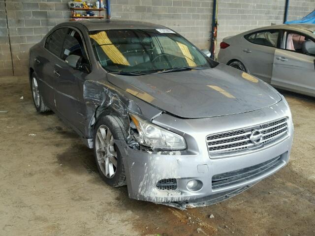 1N4AA51E89C825147 - 2009 NISSAN MAXIMA S GRAY photo 1