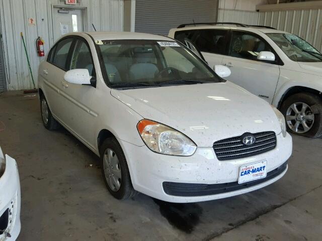 KMHCN46C29U321370 - 2009 HYUNDAI ACCENT GLS WHITE photo 1