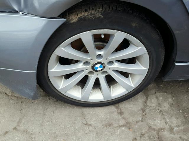 WBAPK7C5XBA973504 - 2011 BMW 328 XI GRAY photo 9