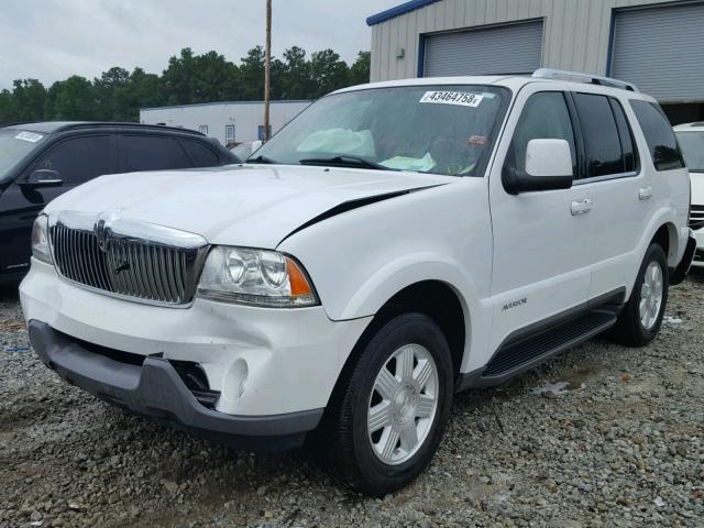 5LMEU68H85ZJ20423 - 2005 LINCOLN AVIATOR 白色 照片 2