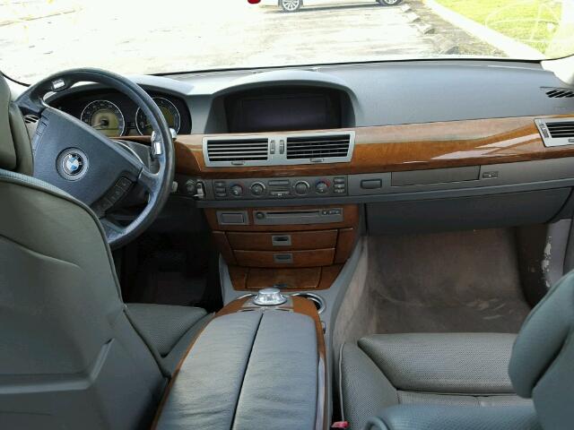 WBAGN63432DR02734 - 2002 BMW 745 LI TAN photo 9