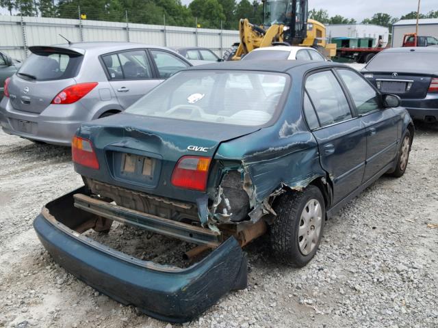 2HGEJ6610YH542827 - 2000 HONDA CIVIC BASE Turkuaz foto 4