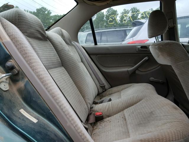 2HGEJ6610YH542827 - 2000 HONDA CIVIC BASE Turkuaz foto 6