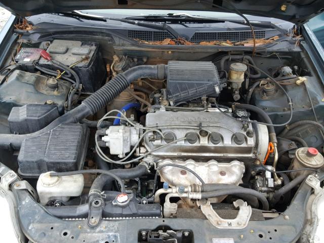 2HGEJ6610YH542827 - 2000 HONDA CIVIC BASE Turkuaz foto 7